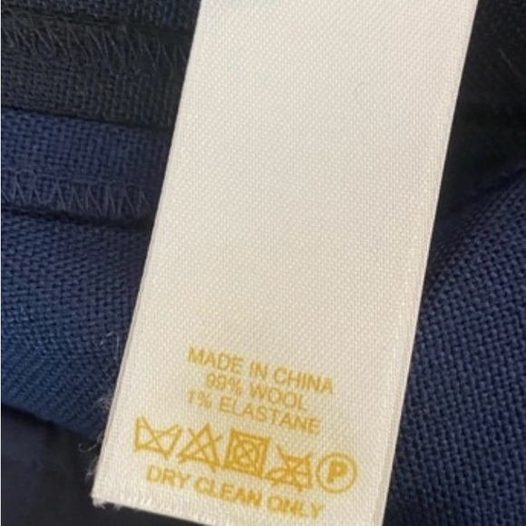 ♥️ KATE SPADE | Navy Margaux Ankle Trousers - sz 6 - Picture 5 of 12